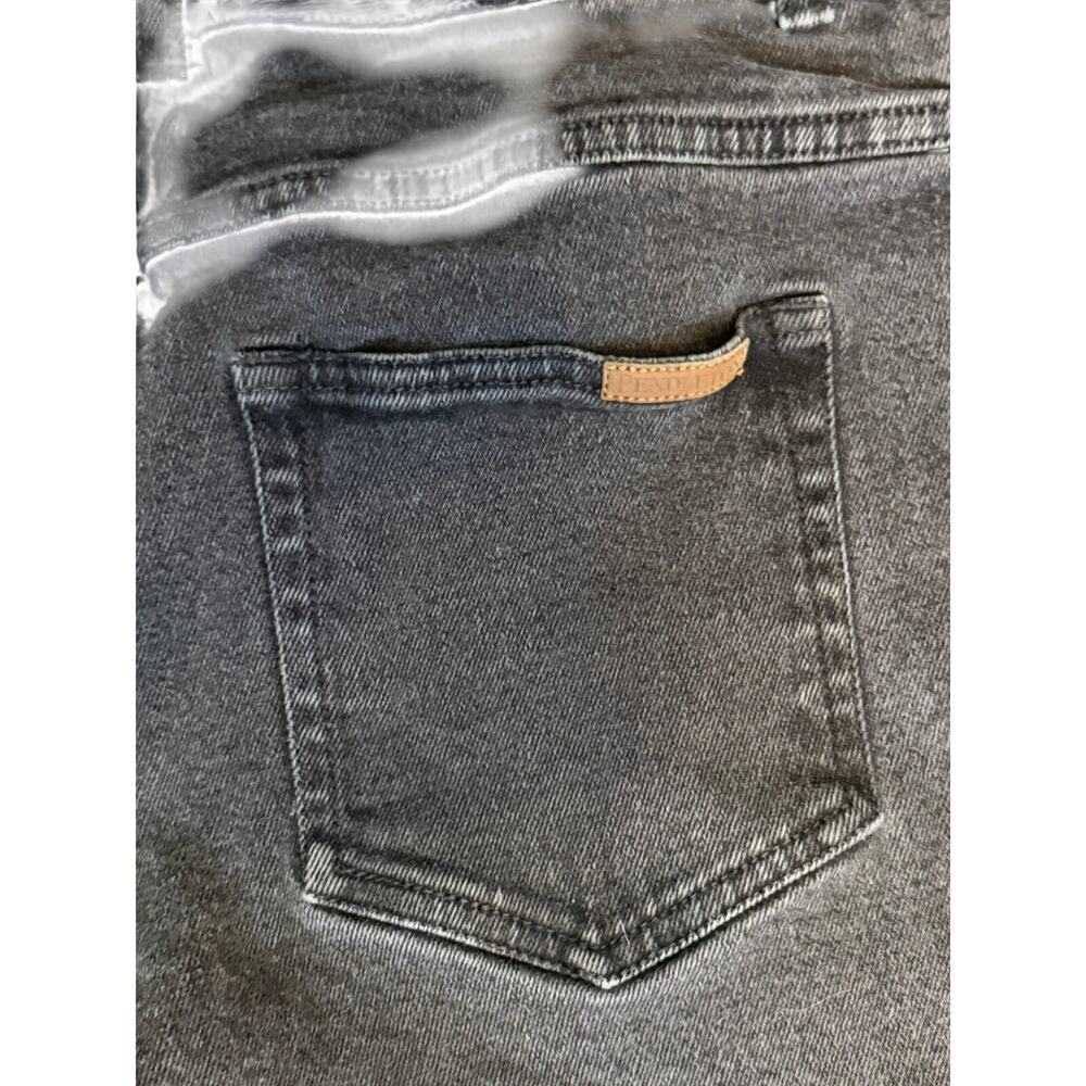 Pendleton Vintage Washed Black Bootcut Jeans 8 | Cotton | Made in Hong Kong - Picture 8 of 10